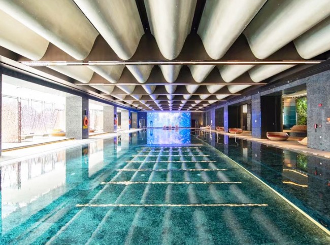 东莞网站建设西安W酒店泳池